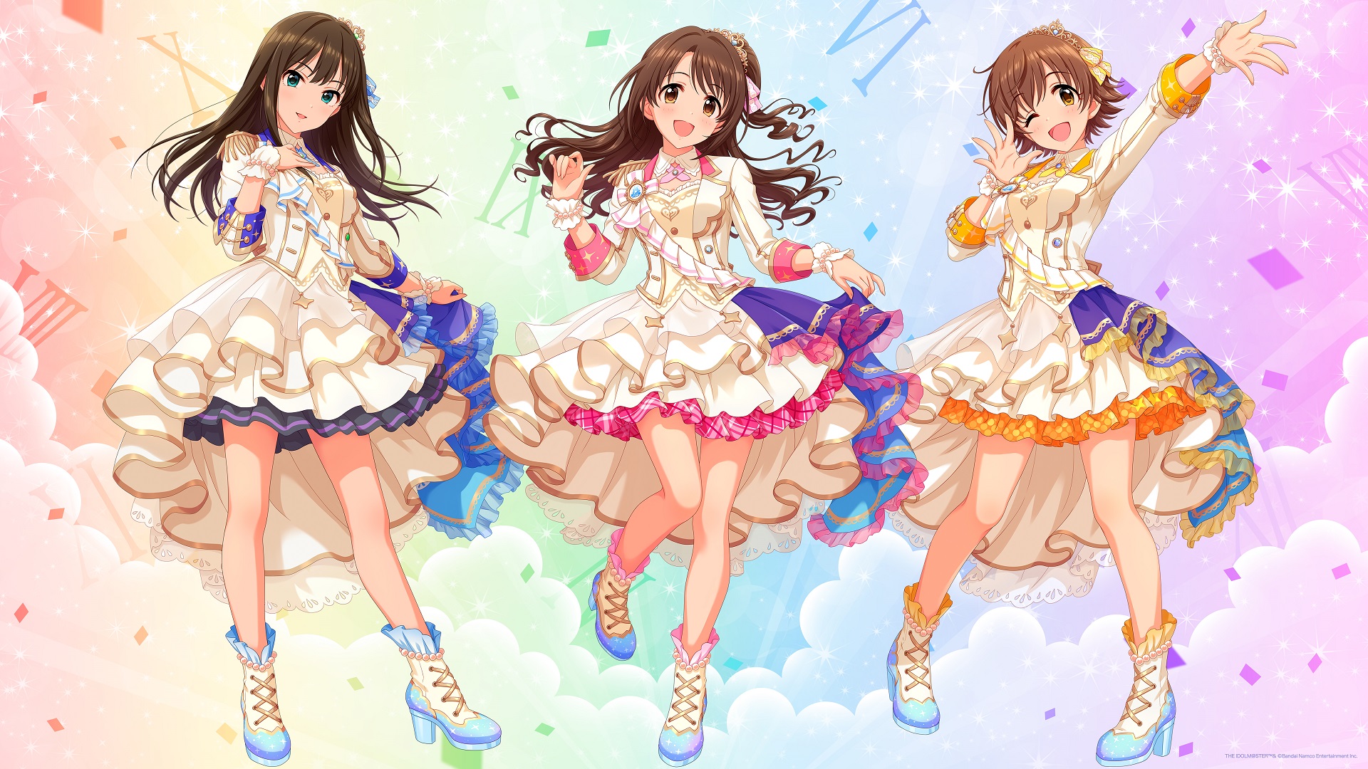 The Idolm Ster The Idolm Ster Cinderella Girls Honda Mio Shibuya Rin